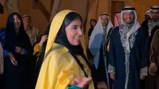 تجربة استثنائية لحفل زفاف قبل ٦٠ عام في فعاليات شتاء طنطورة بالعلا