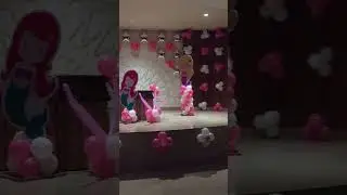 Simple Balloon Decor In Galaxy Restaurant