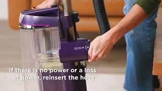 Shark PowerDetect Powered Lift-Away Upright Vacuum Loss of Power Solution