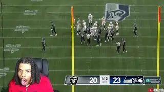Left Cheek vs Right Cheek Thriller!! Raiders vs Seattle Full Preseason Highlights (reaction)