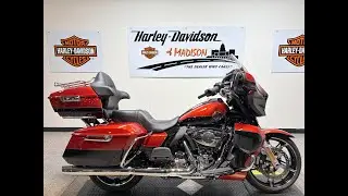2025 FLHXU Harley-Davidson Street Glide Ultra Whiskey Fire  Vivid Black 444 miles