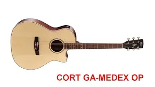 Cort GA MEDX OP mic & pieza sounds