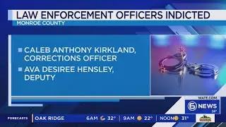 Two former Monroe County Sheriff&rsquo;s Office employees accused of official misconduct