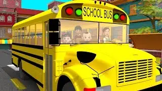 Wheels On The Bus | Nursery Rhymes & Kids Songs