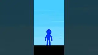Beginner 2D Animator Tries Animating a Stick Man Jumping