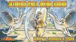 Atheus, FLYING MAGE MONSTER!! Full Hero Guide! - #callofdragons