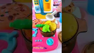 Satisfying with Unboxing & Review Miniature Kitchen Set | ASMR Video no music #asmrtoy #toyhouse