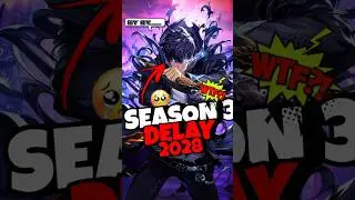SOLO LEVELING SEASON 3 WILL RELEASE ON 2028 | SOLO LEVELING HINDI | #shorts #sololeveling #jinwoo
