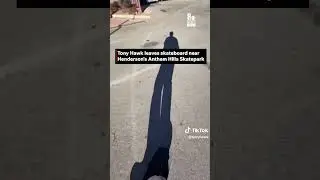 Tony Hawk Leaves Skateboard Near Las Vegas Skatepark #news #vegas #tonyhawk