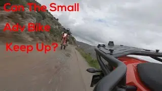 2021 CRF 300L Chasing KTM 390 Adventure And Tenere 700