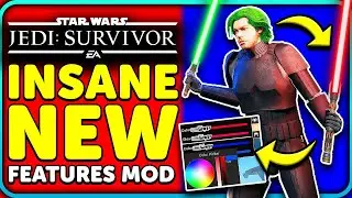 Star Wars Jedi Survivor Outfit Manager Showcase! 2 Lightsaber Colors Mod