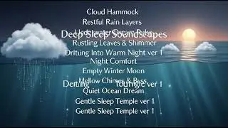 Deep Sleep Soundscapes • Gentle Tones for Peaceful Dreams