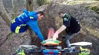 FAIRE UN ENDURO  DE LIGUE AUVERGNE EN 50CC !