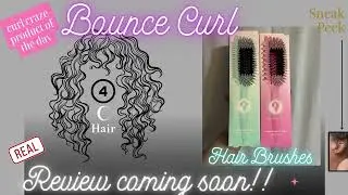 Bounce curl brush on 4c Hair-Real Review
