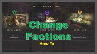New World: How to Change Factions