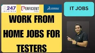 WFH Testing Jobs | Manual Testing| QA Jobs| Rd Automation Learning