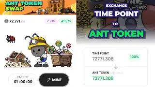 CONVERT TIME POINT !! UPDATE ANTTIME APLIKASI MINING TIME COIN - TOKEN SWAP SEASON KYC SCORE CHECK