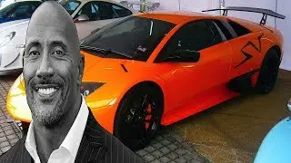 Go Inside Dwayne Johnson's Garage and see His cool Car Collection   The Rock's New Car Collections