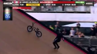 X Games 2013 Los Angeles  Vince Byron  Silver Medal BMX BIG AIR