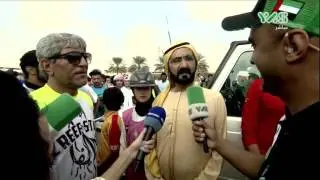 حديث صاحب السمو الشيخ محمد بن راشد ووعده للمشاركين غدا