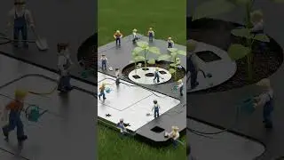 Oddly Satisfying Miniature World at Work | Relaxing 3D Animation & ASMR