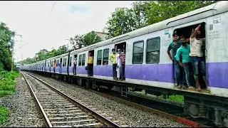 Kolkata's Staff Special Train Crowd /// Namkhana Sealdah Galloping Staff Special Train.