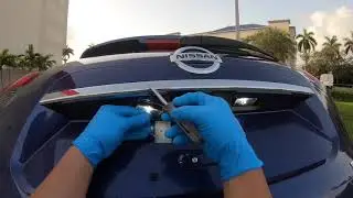 Led  license plate & courtesy lights upgrade diy 2020 Rogue