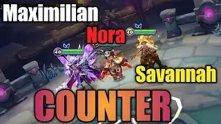 Counter Maximilian Nora Savannah Siege Battle Summoners War STC Channel
