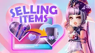 SELLING ITEMS In Royale High RICH SERVERS! 🏰💎