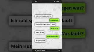 Tausch gegen &bdquo;Vision&ldquo;? 😂  #chat #fail #kleinanzeigen
