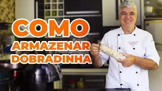 Como armazenar  BUCHO BOVINO ( DOBRADINHA) por até 2 anos,  fora da geladeira.
