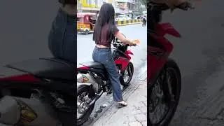 Top Girl Test Honda CRF.#honda #crf