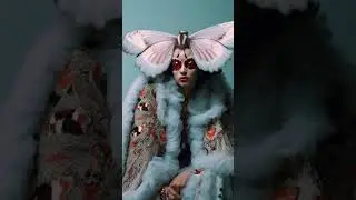 AI Generated Butterfly Aesthetic Photoshoot | Imagine Art