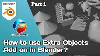 Try this add-on to add ready primitives for modeling in Blender part 1