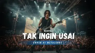 TAK INGIN USAI &ndash; Metalcore Cover (Keisya Levronka) | Versi Rock Breakdown + Screaming