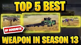 TOP 5 BEST WEAPON IN Call of Duty Mobile SEASON 13 - Best Gunsmith for Cod Mobile! [Codm Gunsmith]