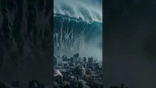 Tsunami Assault: AI Simulates Coastal City Devastation!