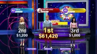 Winning $61,420 On Wheel Of Fortune Xbox One