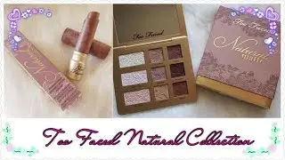 Too Faced Natural Matte Palette New vs Old Version + Natural Nudes Lipstick || laEliZ80
