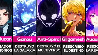 Los Villanos M&aacute;s Poderosos Del Anime