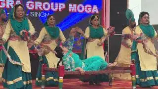 Punjabi family shows // pure Punjabi culture activities/// I p s Bhangra group 