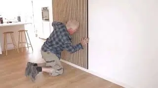 Instalaci&oacute;n panel ac&uacute;stico revestimiento decorativo