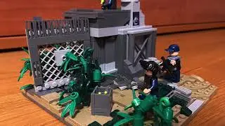 Abandoned INGen facility|Lego Jurassic world:Fallen Kingdom MOC