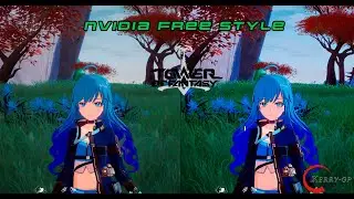 Tower of Fantasy mejora la calidad de color con Nvidia Free Style