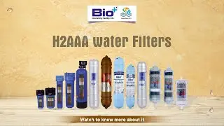 Bio+ H2AAA Water Filters | Hydrogen-rich, Antioxidant, Mineralising, Alkaline | BioPlus Filters