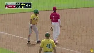 Baylor Baseball: Highlights at Arizona (Game 3) | March 30, 2025