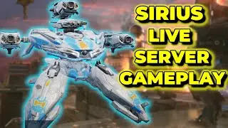 WR - New Sirius Evora Titan Gameplay In The Live Server | War Robots
