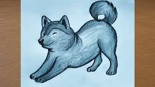How to Draw a Cute Fox &ndash; Easy Pencil Sketch |  easy fox 🦊 drawing | step by step drawing tutorial 