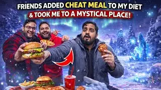 From Fitness to Cheat Meal 😅 | Snow Trip with Friends