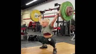 80 kg Snatch by @ hunterelam #Snatch #speed #strength - Olympic Weightlifting Training